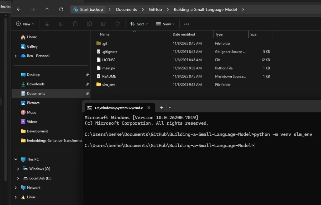 Building Python Virtual Environment